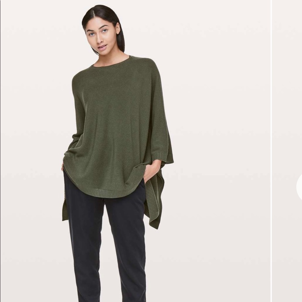 Lululemon Divinity Scarf Camo Green — OS